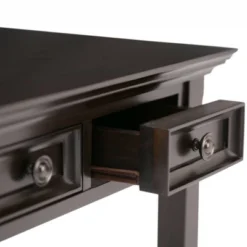 54" Halifax Desk Hickory Brown - WyndenHall -Furniture Specialty Store GUEST e3b6de5e cc1c 458d 8184 870131013465