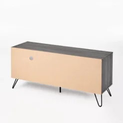 Veda Mid Century Modern TV Stand For TVs Up To 48" Gray - Christopher Knight Home -Furniture Specialty Store GUEST e3d20fe4 075f 4225 9139 aff7837d458a