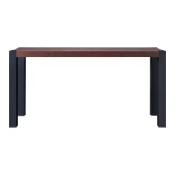 60" Holt Modern Two-Tone Dining Table Walnut - MiBasics -Furniture Specialty Store GUEST e4f0b8f4 4e59 4492 8f43 38ef031f1c76