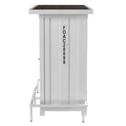 Locust Bar Table With Seven Color LED Strip White - HOMES: Inside + Out -Furniture Specialty Store GUEST e4f2d68a 72c0 4cbf a4e1 771a13b4e8d9