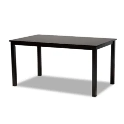 7pc Dallas Fabric Upholstered And Wood Dining Set - Baxton Studio -Furniture Specialty Store GUEST e55c77a7 2333 406f b6c2 d7e4c283e847