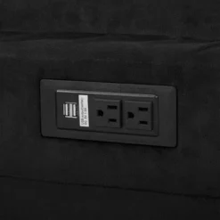 Finley Convertible Futon Sofa Bed Black - Serta -Furniture Specialty Store GUEST e5a9202a 6f1d 4b76 9ced 11d9fc275c3d