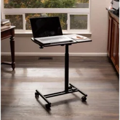 BIRDROCK HOME Adjustable Mobile Laptop Stand - Black -Furniture Specialty Store GUEST e5f58ff0 f414 42c2 afaf 016ad637063f