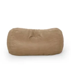 6.5' Inkom Modern Microfiber Pastel Bean Bag - Christopher Knight Home -Furniture Specialty Store GUEST e65abe22 264a 4827 b56e 5af67d4f948b