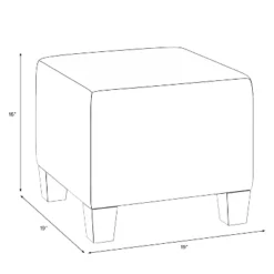 Square Nail Button Ottoman - Skyline Furniture -Furniture Specialty Store GUEST e786331a 41c7 4f8f aab0 8f0e7a3db820