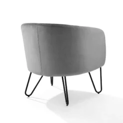 Parkway Velvet Accent Chair - Crosley -Furniture Specialty Store GUEST e8544cc4 2fac 4dc7 9109 99b49d8ebfc8