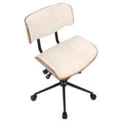 Lombardi Mid-Century Modern Office Chair With Swivel - LumiSource -Furniture Specialty Store GUEST e87deb56 eea3 4780 9c62 45924bee46d5