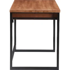 Leighton Writing Desk Wood And Black Metal - Serta -Furniture Specialty Store GUEST e88b02cd cb6d 47ed 9f31 b7c785e53803