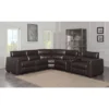 6pc Nara Dual Power Leather Reclining Sectional Sofas Espresso - Steve Silver Co. -Furniture Specialty Store GUEST e892598a 44a6 47af a4a4 ffbd24c01905