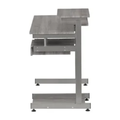 Complete Computer Workstation Desk Gray - Techni Mobili -Furniture Specialty Store GUEST e93d23f5 9245 4c07 8e0d 0954a3a9f9a3