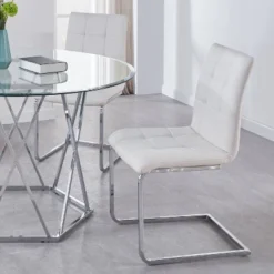 5pc Escondido Dining Set White - Steve Silver Co. -Furniture Specialty Store GUEST ea9a4741 2171 4587 bb66 efe7bfc23b52