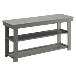 Oxford Utility Mudroom Bench With Shelves - Breighton Home -Furniture Specialty Store GUEST eb597174 8c77 47ea bbed 5c63a5194209
