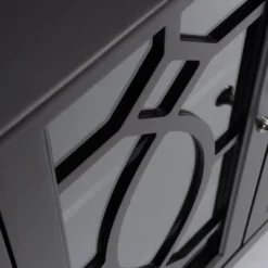 HOMCOM Sideboard Display Cabinet With Double Framed Glass Doors, 2 Adjustable Shelves, And Elevated Base -Furniture Specialty Store GUEST eb5e1205 996a 493e b265 6b2256f60a1d