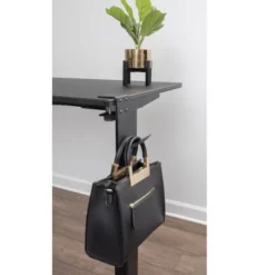 Stand Up Desk Store Clamp-On Under Desk Headphone Hanger, Backpack Hook, And Purse Holder - Black -Furniture Specialty Store GUEST eb89e42b 5ce1 4819 8665 ef133b5ce007