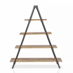59" Mathews 4-Shelf Ladder Bookcase Bronze - HOMES: Inside + Out -Furniture Specialty Store GUEST ed398876 63a7 447b 863f 58cbb1f728e5