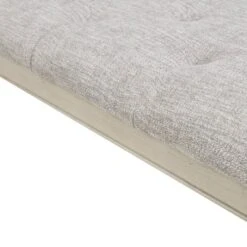 Beckett Tufted Accent Bench Light Gray/Natural - Madison Park Signature -Furniture Specialty Store GUEST ed846948 e081 42c7 be1a f0a5039d5021