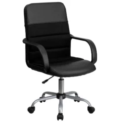 Swivel Task Chair Black Leather/Mesh - Flash Furniture -Furniture Specialty Store GUEST ed9d9dcc 50c2 42bc a38a 005ce7adc1d2