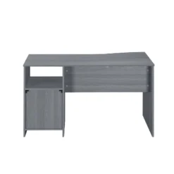 Classic Computer Desk With Multiple Drawers Gray - Techni Mobili -Furniture Specialty Store GUEST ef2272fc f428 4269 ab43 360844872c3c