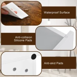 Costway Flip-top Storage Chest Lift Top Storage Bench Wooden Deck Box Toy Box -Furniture Specialty Store GUEST f017d855 2755 414e 8e4b acca73509ddb