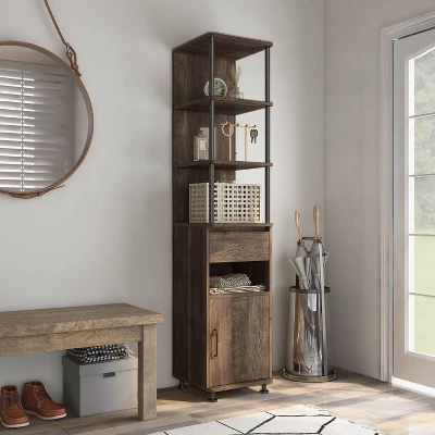 Nanum 4 Shelf Accent Bookcase - MiBasics 8 Nanum 4 Shelf Accent Bookcase - MiBasics - Image 6