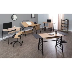 Craft Desk Wood Light Brown - Studio Designs -Furniture Specialty Store GUEST f0669e56 9bb3 4648 af5c 7d008a312e9d