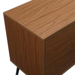 2 Door Mid-Century Modern Wood Storage TV Stand For TVs Up To 65" - Saracina Home -Furniture Specialty Store GUEST f07c28f6 4334 4a0e 8c9a bf9a7ee05368