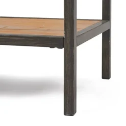 Nolan 2 Tier Console Table Brown - ClickDecor -Furniture Specialty Store GUEST f0c771c3 1f3e 43f0 a63e e662be834b66