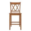 2pk 24" South Hill Double X Back Counter Height Barstools - Inspire Q -Furniture Specialty Store GUEST f1038bff f478 480b 9e63 869acd0317f4