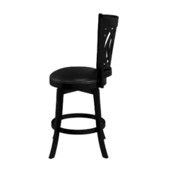 25" Van Draus Swivel Counter Height Barstool Metal/Black - Hillsdale Furniture -Furniture Specialty Store GUEST f1a623ae be95 4daa b1a5 ee0a0d013671