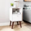 Abisko Side Table White - Manhattan Comfort -Furniture Specialty Store GUEST f2039e78 6497 4bb4 b34c 9a8d27311d3a