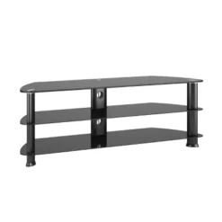 Corner TV Stand For TVs Up To 60" CorLiving Black -Furniture Specialty Store GUEST f218c53c b308 49a8 b87b 90f98f2dee21