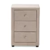 Tessa 3 Drawer Nightstand - Baxton Studio -Furniture Specialty Store GUEST f236af60 c213 4a46 b9b1 461536540d4b