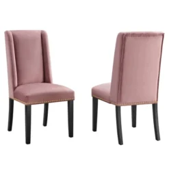 Set Of 2 Baron Performance Velvet Dining Chairs - Modway -Furniture Specialty Store GUEST f24aeb25 2ca4 4c78 9884 6dceb973e269