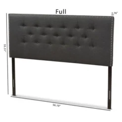 Windsor Modern And Contemporary Fabric Headboard - Baxton Studio -Furniture Specialty Store GUEST f25e8128 f901 40d4 815e d20f97aa865f