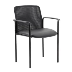 Guest Chair Black - Boss Office Products