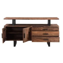 Farve 2 Door 3 Drawer Credenza/Sideboard Brown - Treasure Trove -Furniture Specialty Store GUEST f2974598 6672 420f 911d 7021338643c4