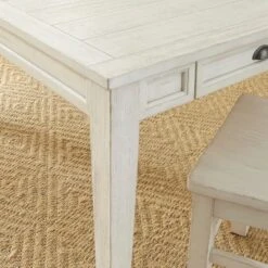 Cayla Extendable Dining Table White - Steve Silver Co.