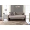 Twin Jaylen Upholstered Daybed Silver Fabric - Hillsdale Furniture
