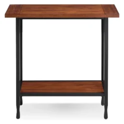 Ironcraft Hall Stand - Mission Oak - Leick Home -Furniture Specialty Store GUEST f2f49c40 5205 4f6c 9fe5 ccefcad4345d