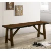 Lyoth Bench With Live Edge Wooden Seat Walnut - HOMES: Inside + Out -Furniture Specialty Store GUEST f2fe3389 2627 4d2a 82f9 6834058e61e0