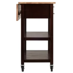 Langdon Kitchen Cart Cappuccino - Winsome -Furniture Specialty Store GUEST f3302452 5b80 4e15 9ce6 aed28823e71f