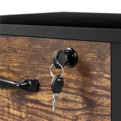 Yaheetech Vintage Mobile Letter Size Rolling File Cabinet With Drawer And Open Shelf For Home Office -Furniture Specialty Store GUEST f34ebf59 2434 4f44 a448 4fe4e412d9b6