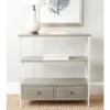 Chandra Console Table With Storage Drawers- Ash Grey - Safavieh -Furniture Specialty Store GUEST f37486d6 3f93 4776 bb18 004349621a76