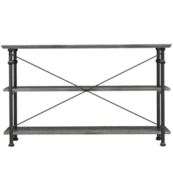 Ronay Rustic Industrial Console Table - Inspire Q® 13 Ronay Rustic Industrial Console Table - Inspire Q® -Furniture Specialty Store GUEST f3a702c2 9931 4613 9e5e 209d446f3052