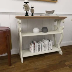 Farmhouse Wood Console Table Off White - Olivia & May -Furniture Specialty Store GUEST f3c8e331 5f13 43df a41d 1e30be7f4842