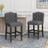 Set Of 2 Foxcroft Wingback Counter Height Barstools - Christopher Knight Home -Furniture Specialty Store GUEST f3d1179c 4604 4ba3 af90 1fdc95eb749c