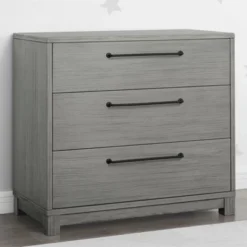 Simmons Kids' Willow 3 Drawer Dresser With Changing Top - Rustic Ash -Furniture Specialty Store GUEST f41ec684 b91e 48db 8416 5c8f6013d0b1