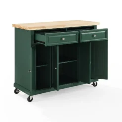 Madison Kitchen Island/Cart Emerald Green - Crosley -Furniture Specialty Store GUEST f45c26de 1b5f 4ceb 9e6f 3b8547b10888