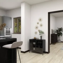 Industrial Metal Cabinet Black - Olivia & May -Furniture Specialty Store GUEST f4f95cec 39c8 415b b1cb 16c454d97b71