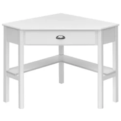 Tangkula Corner Computer DeskTable Wood Workstation BlackWhite -Furniture Specialty Store GUEST f5229541 9316 4b77 bbdf 473ce9af83fb